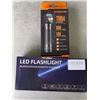Image 1 : 2 NEW LED FLASHLIGHTS - 1 SUPERFIRE TH04 600 LUMEN LED FLASHLIGHT, WITH 5 LIGHT MODES, TYPE C CHARGE