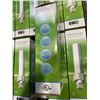 Image 3 : NEW CASE OF 50 EIKO LITE SPAN LED PL TUBE GX23 BULBS