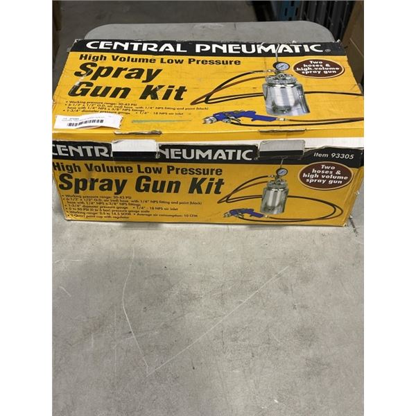 CENTRAL PNEUMATIC SPRAY GUN KIT