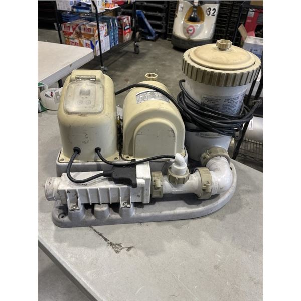 SALT WATER POOL SYSTEM PUMP