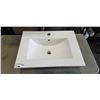 Image 1 : NEW 24" x 18" WHITE SINK