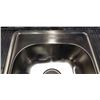 Image 2 : NEW STAINLESS SINK 15" x 15"