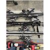 Image 3 : 3 PAIRS OF SKIS AND 2 SETS OF POLES