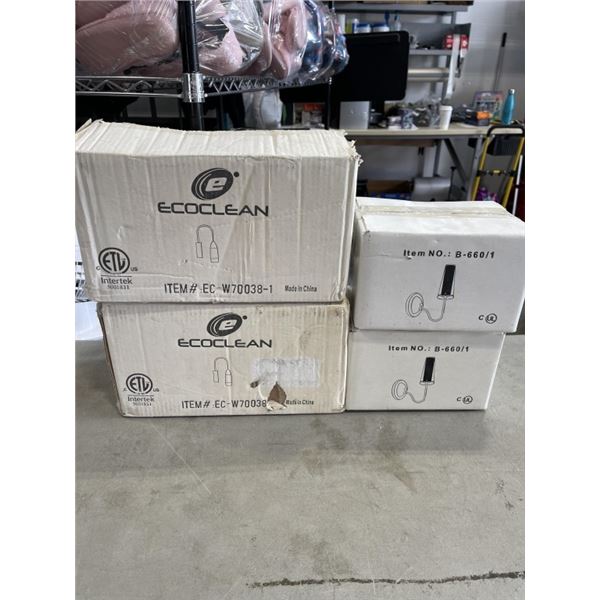 2 PAIRS OF NEW WALL SCONCES