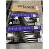 Image 1 : WEISER HALO ELECTRONIC ENTRANCE HANDLE, AND 2 ICYCLE LIGHT SETS, STORE RETURNS