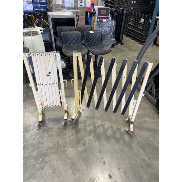 2 CONSTRUCTION SAFETY EXPANDABLE FENCES