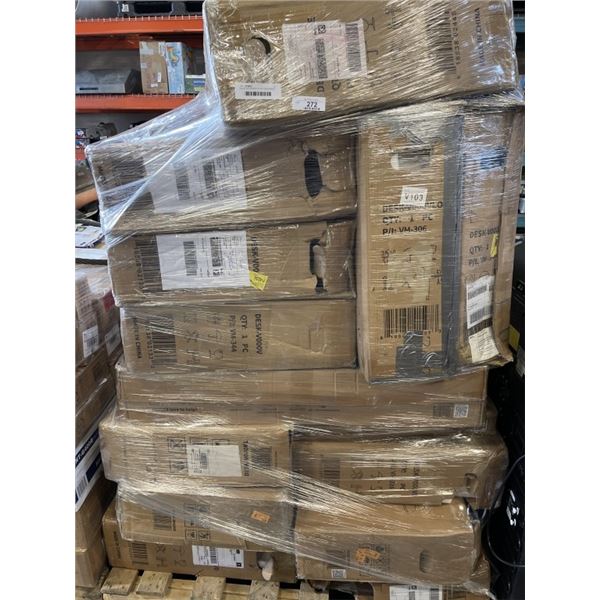 PALLET OF APPROX 15 VIVO DESK RISERS