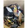 Image 3 : LARGE BOX OF ASSORTED SHOES AND SLIPPERS