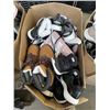 Image 1 : LARGE BOX OF ASSORTED SHOES AND SLIPPERS