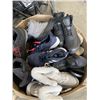 Image 1 : LARGE BOX OF ASSORTED SHOES AND SLIPPERS
