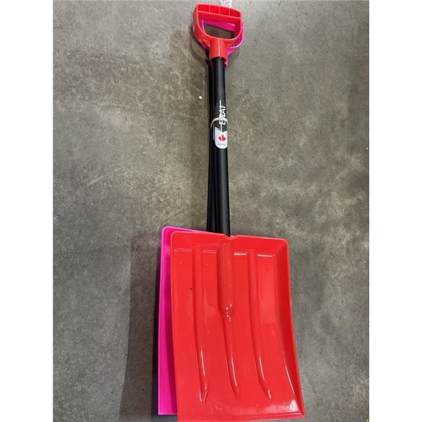 2 NEW SNOW SHOVELS