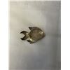Image 2 : VINTAGE STERLING SILVER W/ GOLD EYE FISH BROOCH, TESTED AND MARKED 925