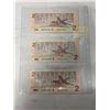 Image 2 : 3 CANADIAN 1986 $2 BILLS BIRD SERIES, LAST ISSUES