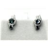 Image 1 : STERLING SILVER NATURAL MYSTIC QUARTZ EARRINGS, RETAIL $400.00.