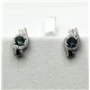 Image 2 : STERLING SILVER NATURAL MYSTIC QUARTZ EARRINGS, RETAIL $400.00.