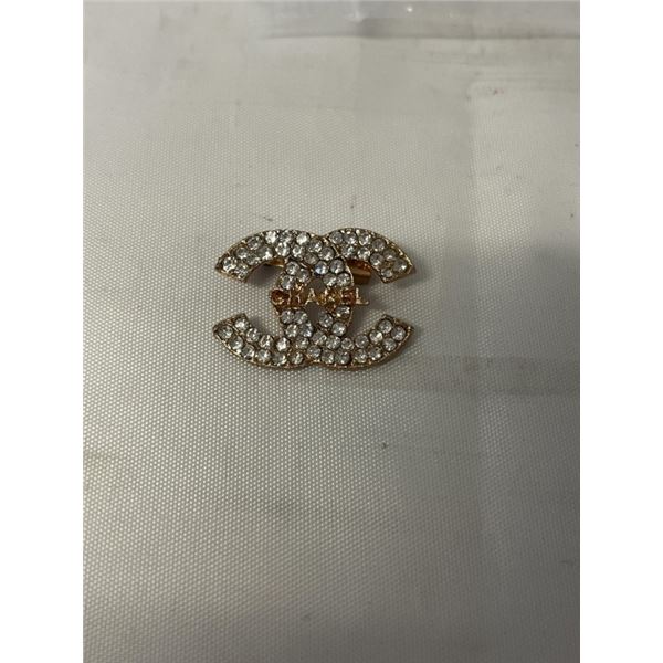 VINTAGE CHANEL RHINESTONES BROOCH