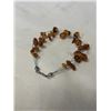 Image 2 : VINTAGE TRIPLE STRAND BRACELET W/ NATURAL BALTIC AMBER BEADS