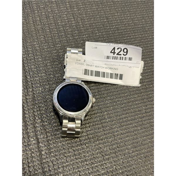 FOSSIL SMART WATCH WORKING