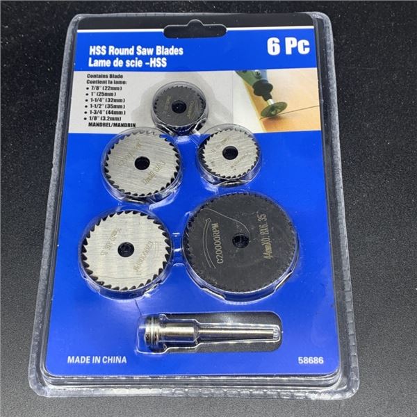 NEW SET OF MINI HIGH-SPEED STEEL SAW BLADES
