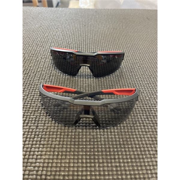2 PAIRS OF MILWAUKEE SAFETY GLASSES