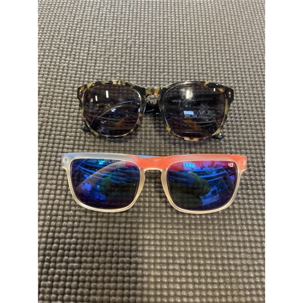 SPY SUNGLASSES 'BLOCK' AND 'BEACHWOOD'