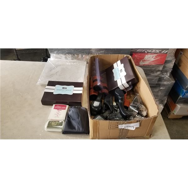 LOT OF CRAFT STAMPS AND CRAFTING SUPPLIES