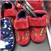 Image 2 : LOT OF NEW CHILD SIZE SLIPPERS AND FOOTWEAR