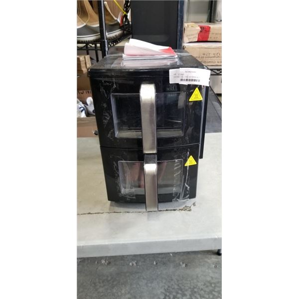 GOURMET DUAL ZONE AIR FRYER WORKING