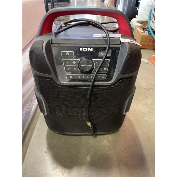ION PORTABLE BLUETOOTH PARTY SPEAKER WORKING RETAIL $270