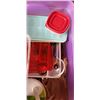 Image 4 : STORAGE TOTE OF ASSORTED KITCHEN AND HOUSEHOLD ITEMS