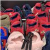Image 5 : LOT OF NEW CHILD SIZE SLIPPERS AND FOOTWEAR