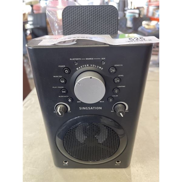 SINGSATION CLASSIC KARAOKE SYSTEM - TESTED WORKING, RETAIL $298