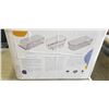 Image 2 : NEW 11PC CLEAR FRIDGE ORGANIZATION BIN SET