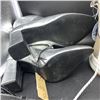 Image 5 : THREE PAIRS OF NEW SIZE 8 MADDEN NYC HIGH HEEL BOOTS, WINTER BOOTS AND PREOWNED WORKLOAD STEEL TOED 
