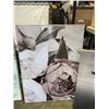 Image 3 : 3 DECORATIVE CANVAS PICTURES