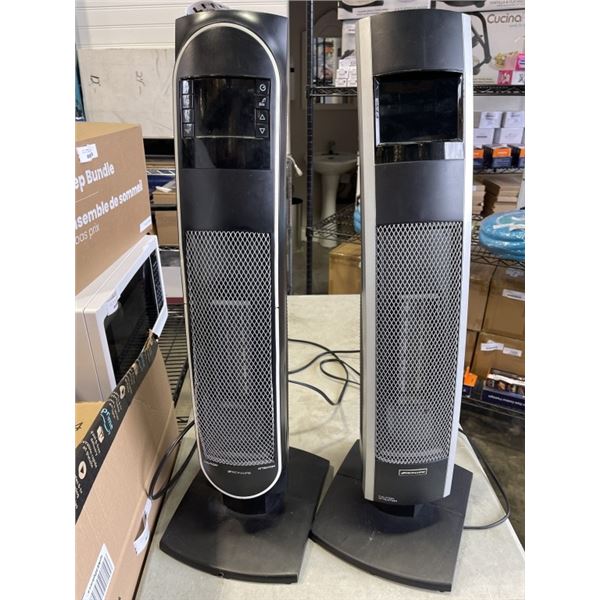 2 BIONAIRE TOWER HEATERS