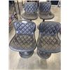 Image 1 : SET OF 4 KIDOL AND SHELLDER BAR STOOLS
