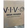Image 2 : VIVO GREY / BLACK DESK RISER