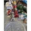 Image 4 : ASSORTED CHRISTMAS DECOR, PLATES AND SERVING ITEMS ETC