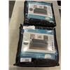 Image 1 : 2 BLACK LOVE SEAT COVERS