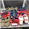 Image 1 : LOT OF NEW CHILD SIZE SLIPPERS AND FOOTWEAR