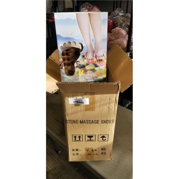 12 NEW STONE MASSAGE SHOES