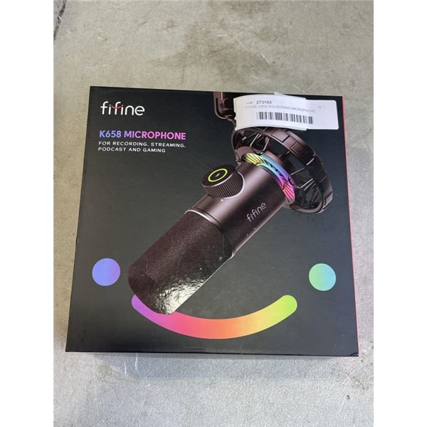 FIFINE K658 RECORDING MICROPHONE