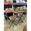 Image 3 : 3 PC FOLDING PATIO SET