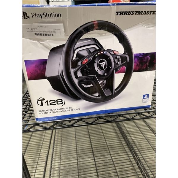 PS5 THRUSTMASTER T128P RACING WHEEL - TESTED WORKING, RETAIL $269