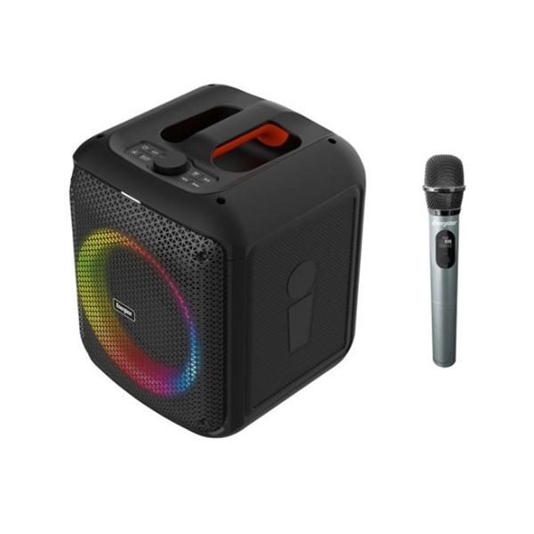 ENERGIZER PARTY PULSE PORTABLE BLUETOOTH SPEAKER W/ WIRELESS MIC - TESTED WORKING, RETAIL $129
