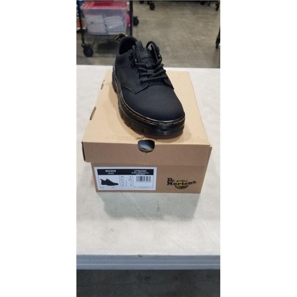 NEW CR. MARTENS REEDER BLACK EXTRA TOUGH 50/50+ SHOES SIZE MENS 7, LADIES 8