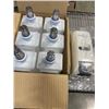 Image 1 : 6 BOTTLES OF HAND SANITIZER AND DISPENSER