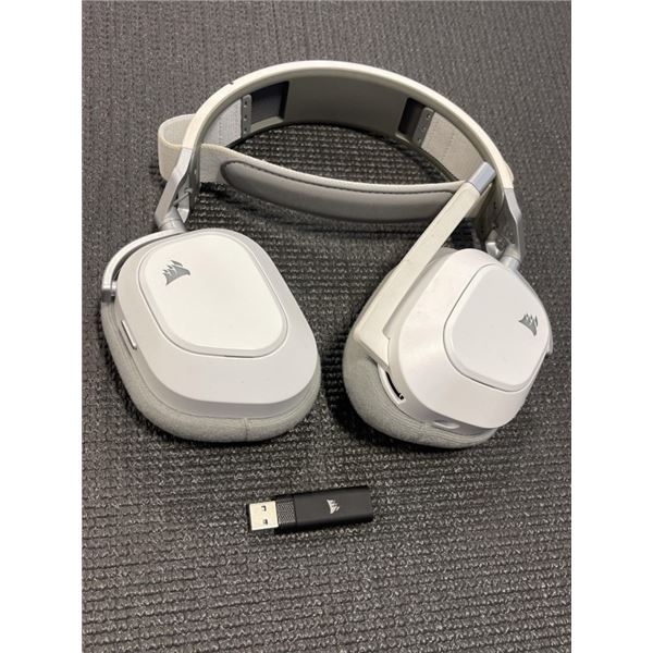 CORSAIR HS90 MAX WIRELESS GAMING HEADSET - TESTED WORKING, RETAIL $259