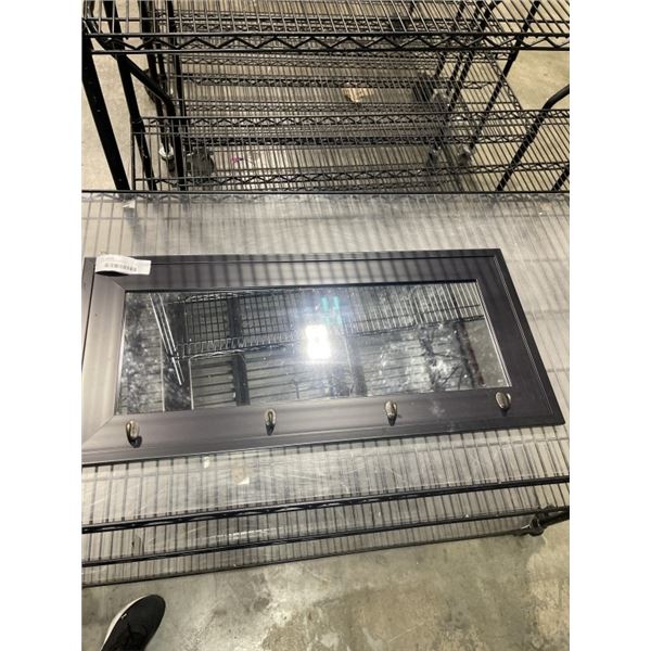 COAT HOOK WALL MIRROR